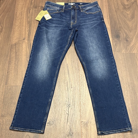 NWT Goodfellow &  Co. Medium Wash Straight Flex Jeans 32 x 32 - Picture 6 of 8